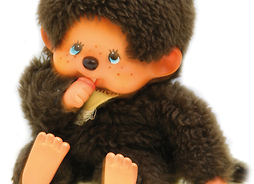 zabawka małpka Monchichi