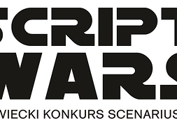logo z napisem Script Wars Mazowiecki Konkurs Scenariuszowy