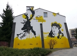 mural w Kozienicach