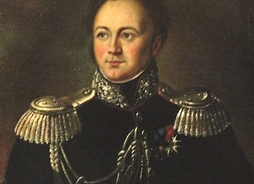 Portret mężczyzny w mundurze galowym z XIX w.