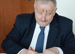 Dyrektor Muzeum Niepodległości Tadeusz Skoczek