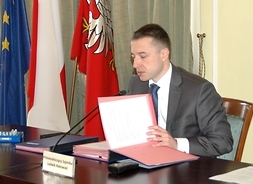 przewodniczący sejmiku Ludwik Rakowski