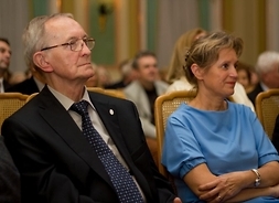 Na widowni: przewodniczący Kapituły Teatralnej Lech Śliwonik oraz przewodnicząca Kapituły „Dzieło życia” Dorota Buchwald