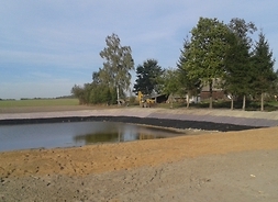Ziemny zbiornik wodny w gminie Paprotnia