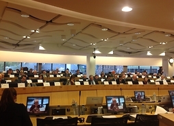 Posiedzenie członków komisji środowiska, zmiany klimatu i energii (ENVE) w Europejskim Komitecie Regionów