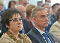 Uczestnicy spotkania w Ciechanowie - na pierwszym planie radna województwa Wiesława Krawczyk