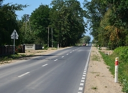 Droga wojewódzka 575 przebiegajaca przez gminę Słubice