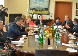 spotkanie odbyło się 14 lutego w urzędzie marszałkowskim