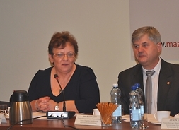 Longina Kaczmarska i Jan Przywoźny