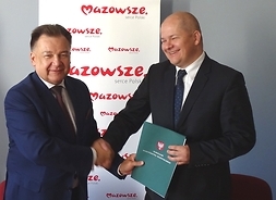 marszałek Adam Struzik i prezydent Płocka Andrzej Nowakowski