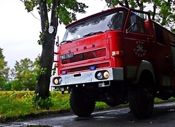 Wóz strażacki (model Star 244 w zabudowie JZS typ 005, rocznik 1983), który przez wiele lat służył strażakom-ochotnikom z OSP Lusowo