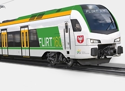 wizualizacja nowego pociągu typu Flirt