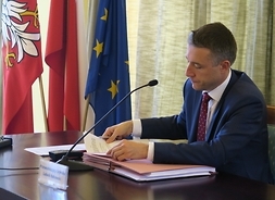 Przewodniczący sejmiku Ludwik Rakowsk