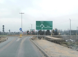 srzyżowanie dróg pwiatowych  w gminach Draganie-Proboszczewice, Srebrna-Draganie