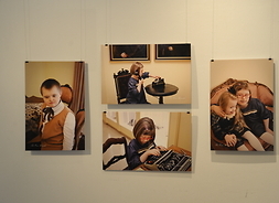 Cztery fotogramy, z wystawy
