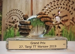 statuetka Grand Prix 27. Targów Turystycznych TT Warsaw