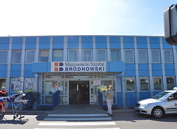 Front budynku szpitala bródnowskiego