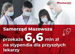 Infografika, 6,6 mln zł na styprndia dla przysłych lekarzy