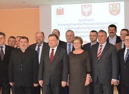 W spotkaniu uczestniczyli przedstawiciele gmin, miasta i powiatu sierpeckiego
