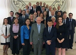 Członkowie i zarząd Stowarzyszenia NEREUS na walnym zgromadzeniu w Brukseli