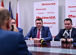 konferencja prasowa dot. Budżetu Obywatelskiego Mazowsza