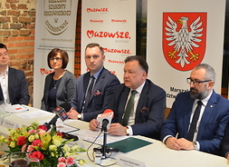 konferencja prasowa Budżet Obywatelski Mazowsza