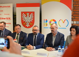 konferencja prasowa Budżet Obywatelski Mazowsza