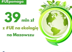 39 mln zł z UE na ekologię na Mazowszu